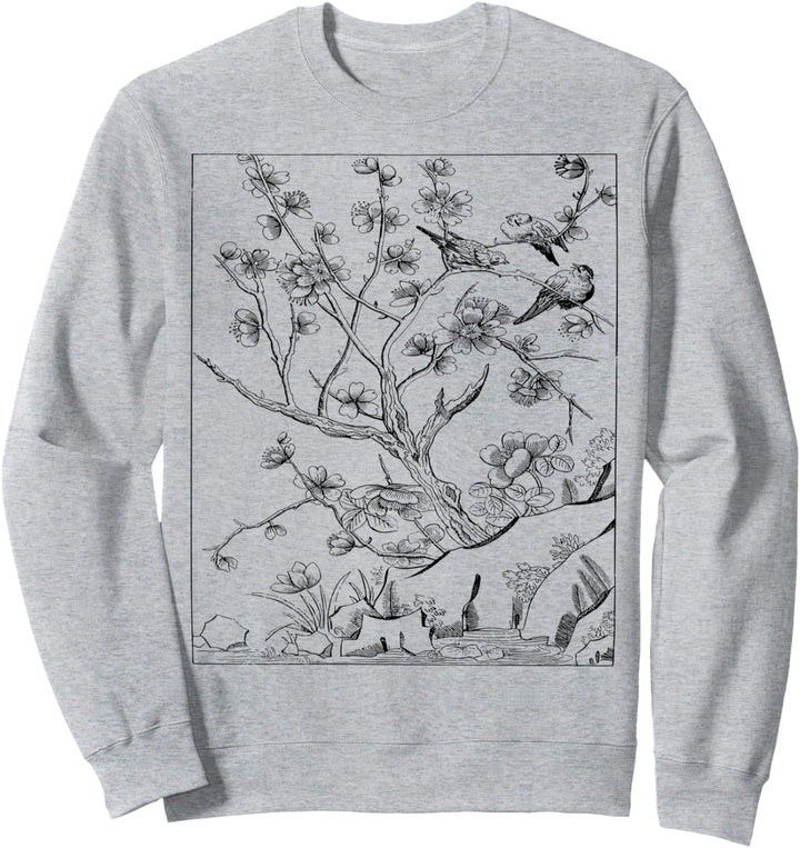 Äste Vögel Sweatshirt