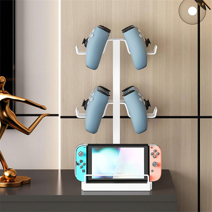Videospiel Controller Halter Zweistufiger Schreibtisch Spielzubehör