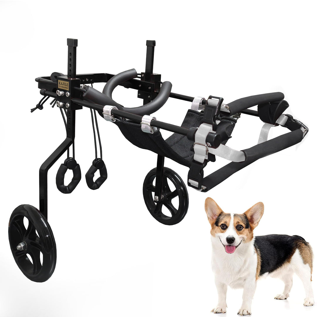 Einstellbare Hunde-Rollstuhl,Haustier Cart,Handicap Hund Schwache Hinterbeine Rehabilitation Trainin