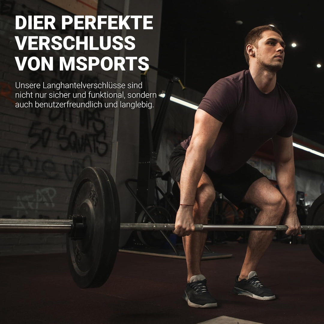 Hantelverschlüsse für Olympia Hantelstange | Durchmesser 50/51 mm barbell collar