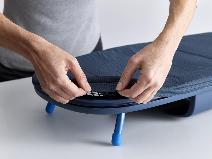 Joseph Joseph Pocket Plus - Bügelbrettbezug, Baumwolle, Schwarz/Blau Schwarz/Blau Pocket Plus Bügelt