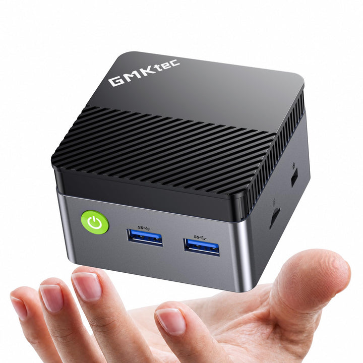 GMKtec G2 Plus Desktop Mini PC N150 12GB DDR5 256GB SSD Dual LAN, Mini Computer 1000Mbps, 4K Triple