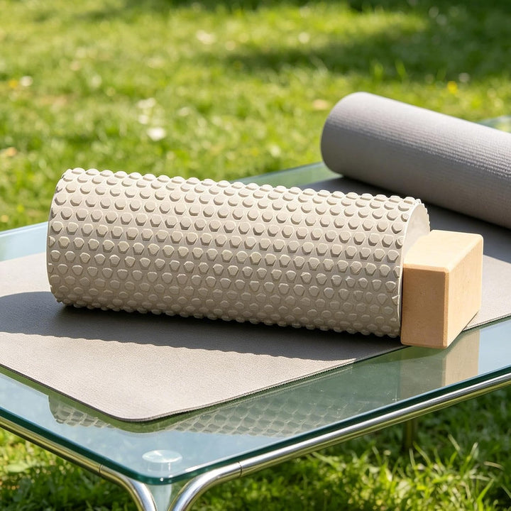 Schaumstoff-Muskelroller 30 x 9,6 cm tragbare Tiefengewebsentspannung | Schaumstoff-Übungsrolle für