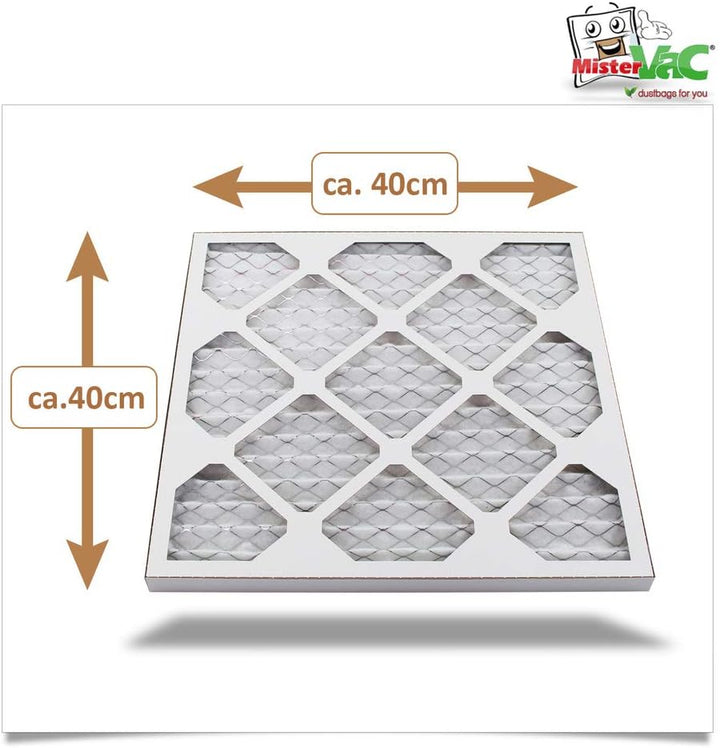 MisterVac | 10x Vorfilter Grobstaubfilter kompatibel mit HEYLO Luftreiniger FT 500