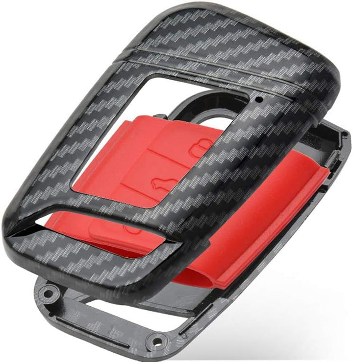 ontto Autoschlüssel Hülle Fernbedienung Cover für VW Magotan Passat B8 CC Tiguan MK2 Jetta Skoda Sup