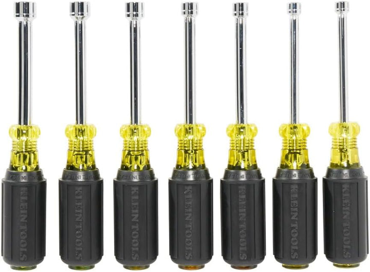 Klein Tools 65160 Steckschlüsselsatz, Gelb mit schwarzem Griff
