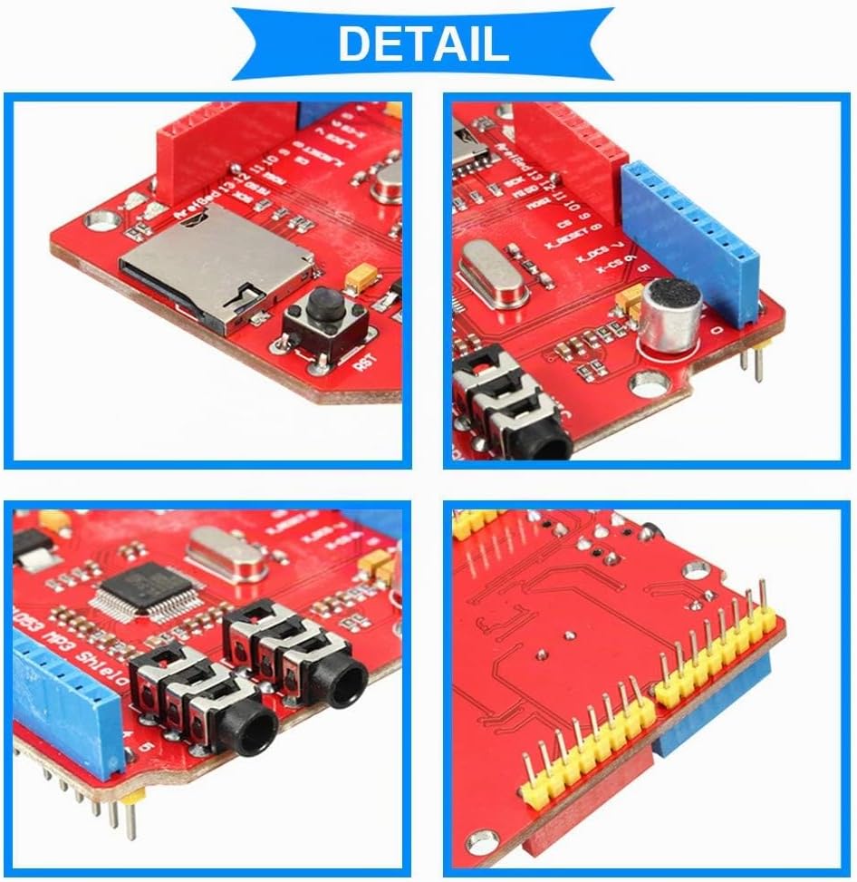 VS1053 VS1053B TF Karte Stereo Audio MP3 Player Record Decode Development Board Modul für Arduino mi