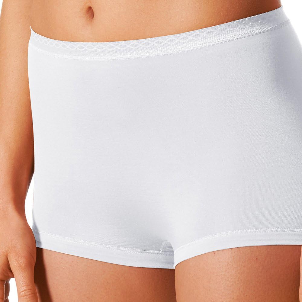 Mey 2er Pack Damen Panty Lights - 89206 - Weiss - Grösse 44 Bodysize - Damen Pants ohne Seitennähte