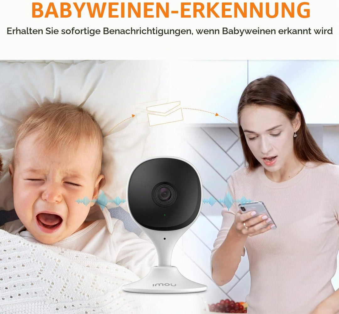 Imou Überwachungskamera WiFi Indoor IP-Kamera Baby-Sicherheit 1080P mit Nachtsicht Menschliche Beweg