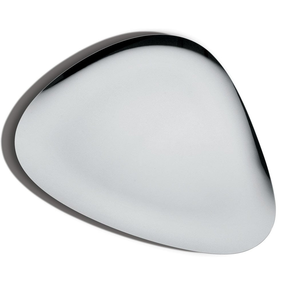 Alessi 674 Colombina Platte aus Edelstahl, 5 x 44 x 8 cm