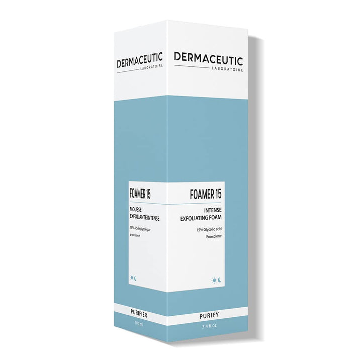 Dermaceutic Foamer 15 – sanfter schäumender Reiniger – aufhellende Gesichtswäsche – Peeling-Reiniger