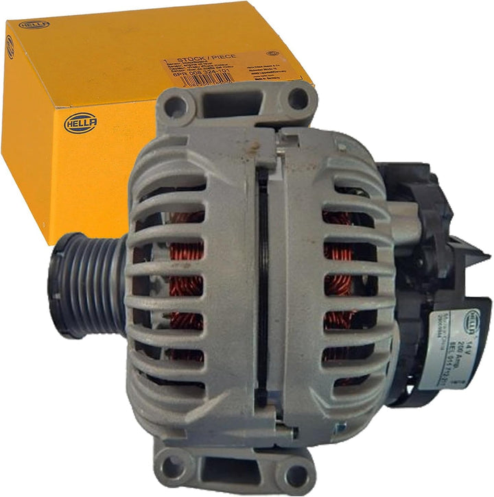 HELLA - Generator/Lichtmaschine - 14V - 200A - für u.a. Mercedes-Benz Vito / Mixto Box (W639) - 8EL