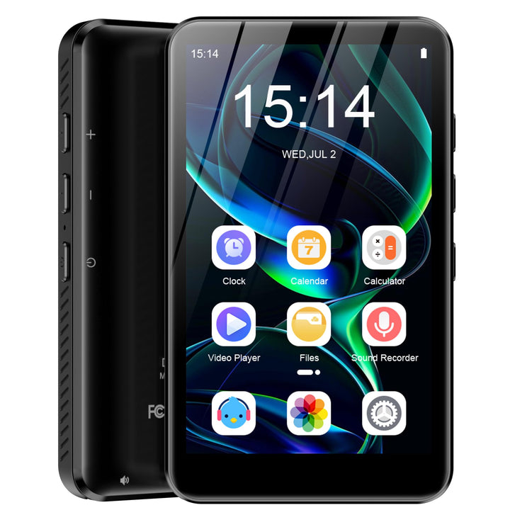 SWOFY D08 Android 13 MP3-Player, 4-Zoll-Touchscreen, Bluetooth &amp; WLAN, 32GB Speicher, kompatibel mit