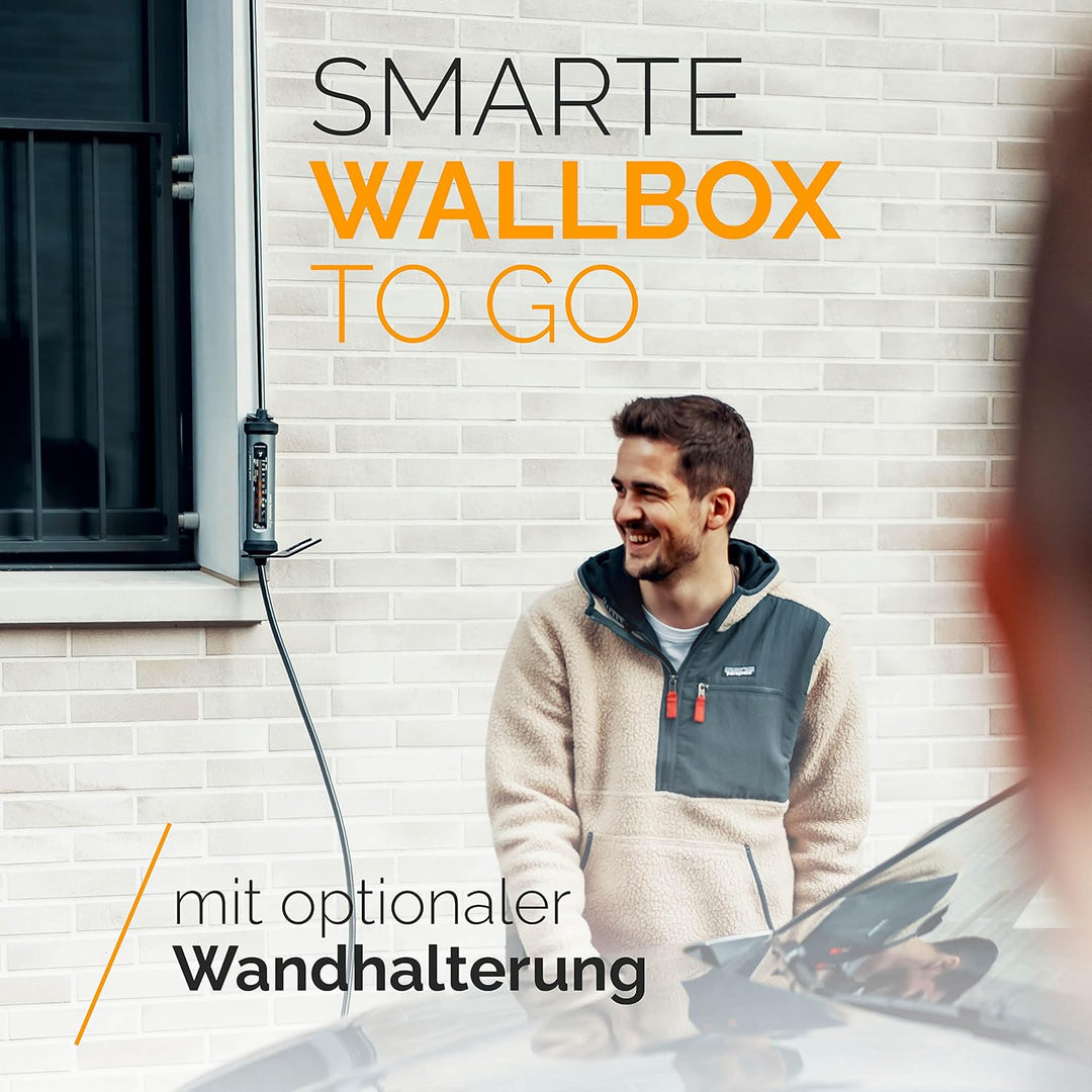 smartJuice Juice Booster 3 air - Wallbox für E-Autos mit Adaptern für alle CEE Dosen und Haushaltsst