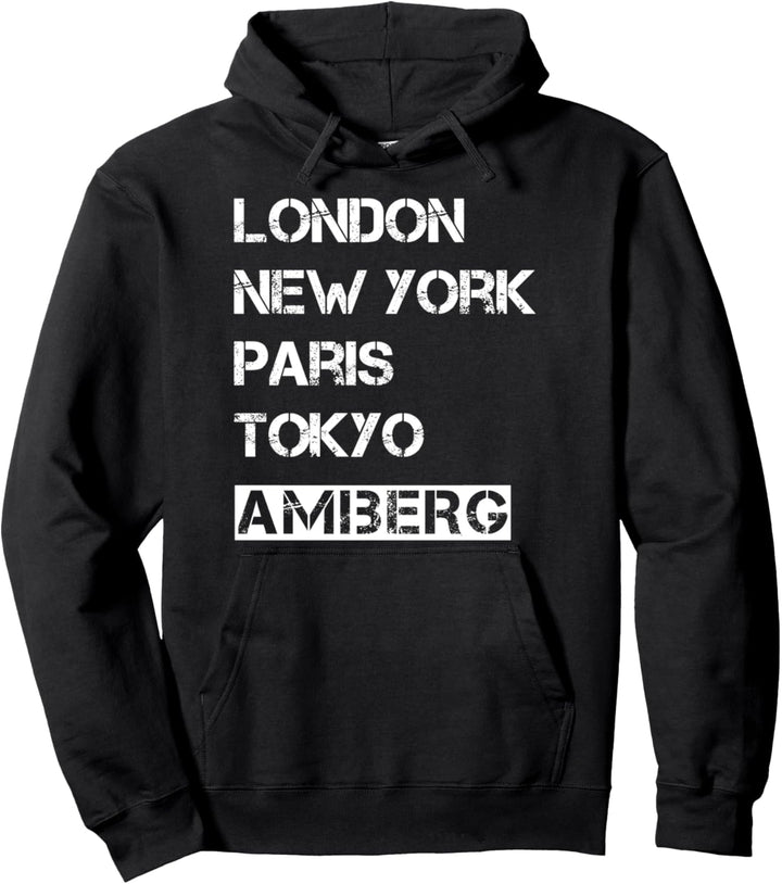 Meine Stadt! Geburtsort &amp; Heimatliebe Amberg Pullover Hoodie