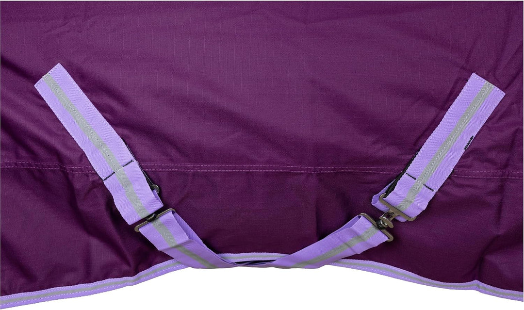 RL24 - Weidedecke Basicline 600D Lila 85 cm (50g) Lila 85cm (50g/m² Füllung), Lila 85cm (50g/m² Füll
