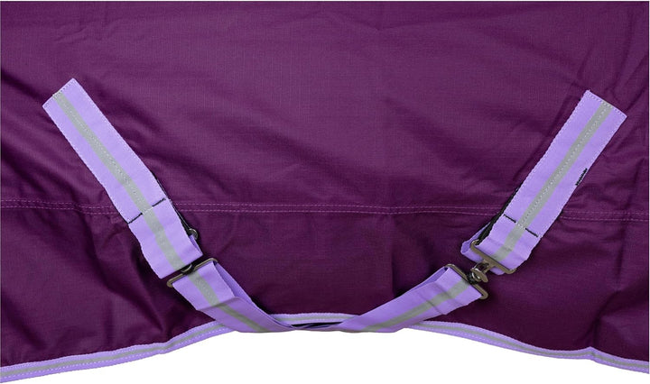 RL24 - Weidedecke Basicline 600D Lila 85 cm (50g) Lila 85cm (50g/m² Füllung), Lila 85cm (50g/m² Füll
