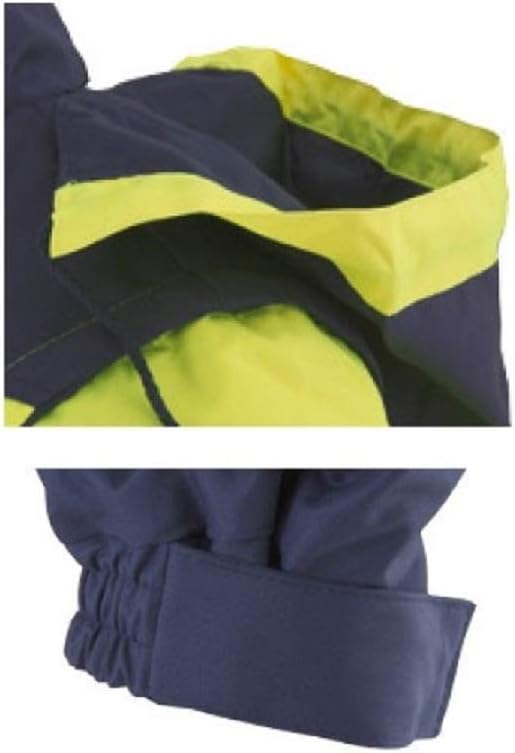 Velilla 161 - Signaljacke (Grösse XL) Farbe marineblau und gelb fluoreszierend