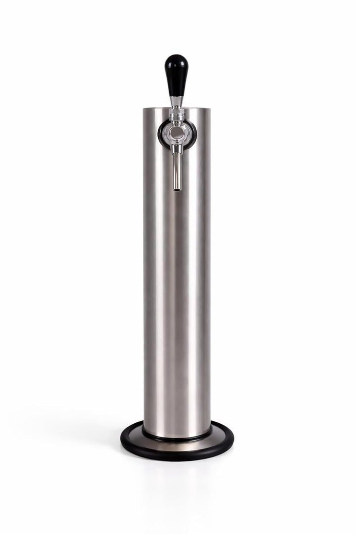 Schanksäule aus Edelstahl mit Kompensatorschankhahn auch für BK 160
