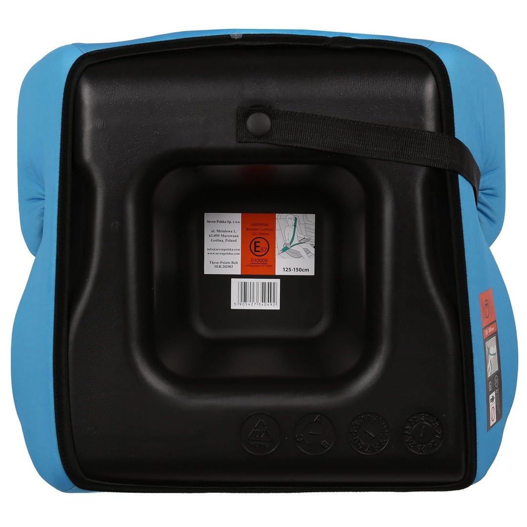 Autositz mit Sicherheitsgurt, Sitzverkleinerung, Sitzerhöhung für Jungen, 22–36 kg 125–150 cm (Paw P