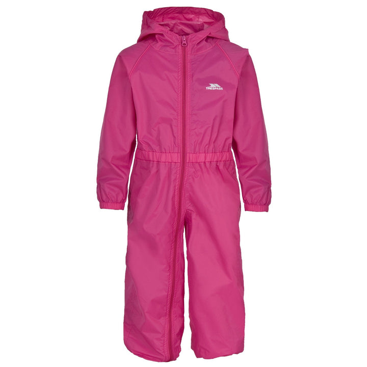 Trespass Herren Button Regenanzug 128 Rosa, 128 Rosa