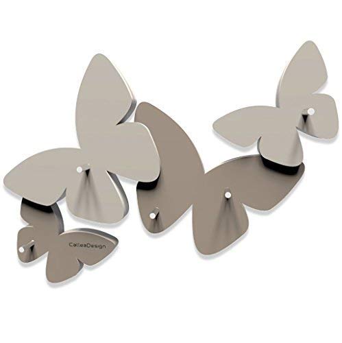 CalleDesign Farfalle Schlüsselbrett in Schmetterlingsform Taupe, Taupe