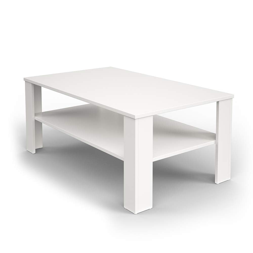 Vicco Couchtisch, Weiss, 100 x 42 cm, Weiss