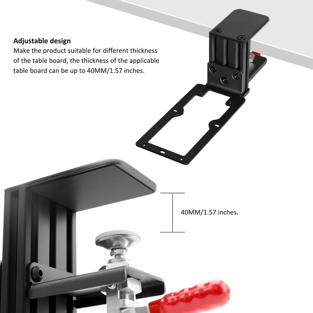 Hikig Desk Mount for Flight Sim Joystick Compatible With Turtle Beach VelocityOne Flightstick and Lo