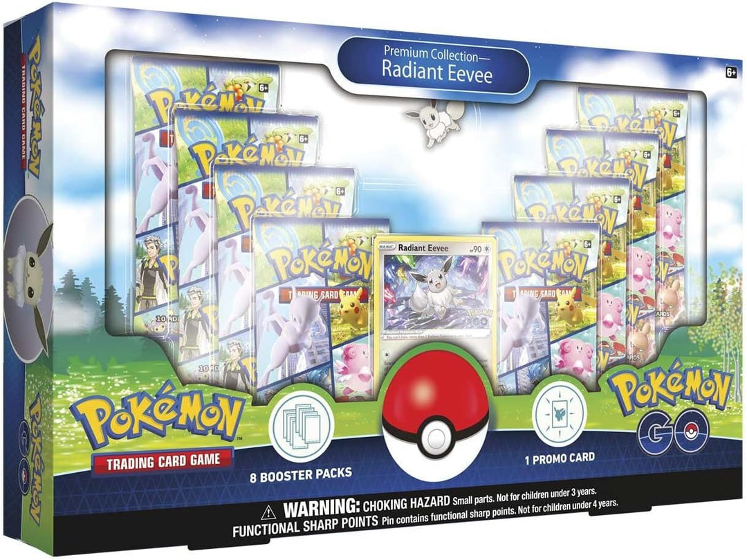 Pokémon GO Radiant Eevee Premium Collection Box - EN Einzelbett, Einzelbett