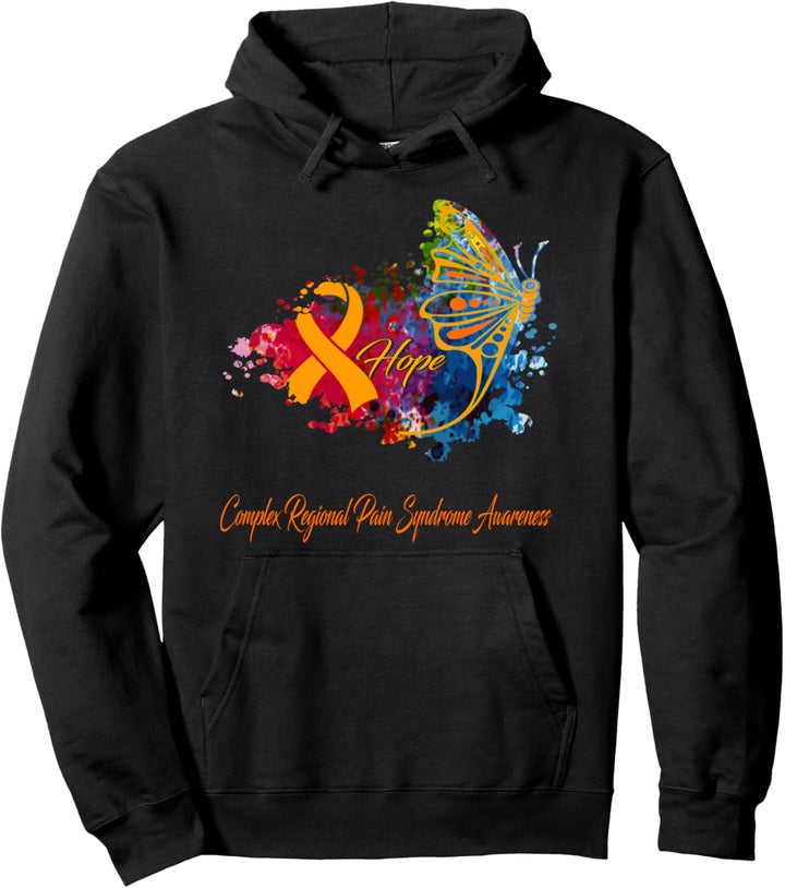 complex regional pain syndrome awareness Pullover Hoodie
