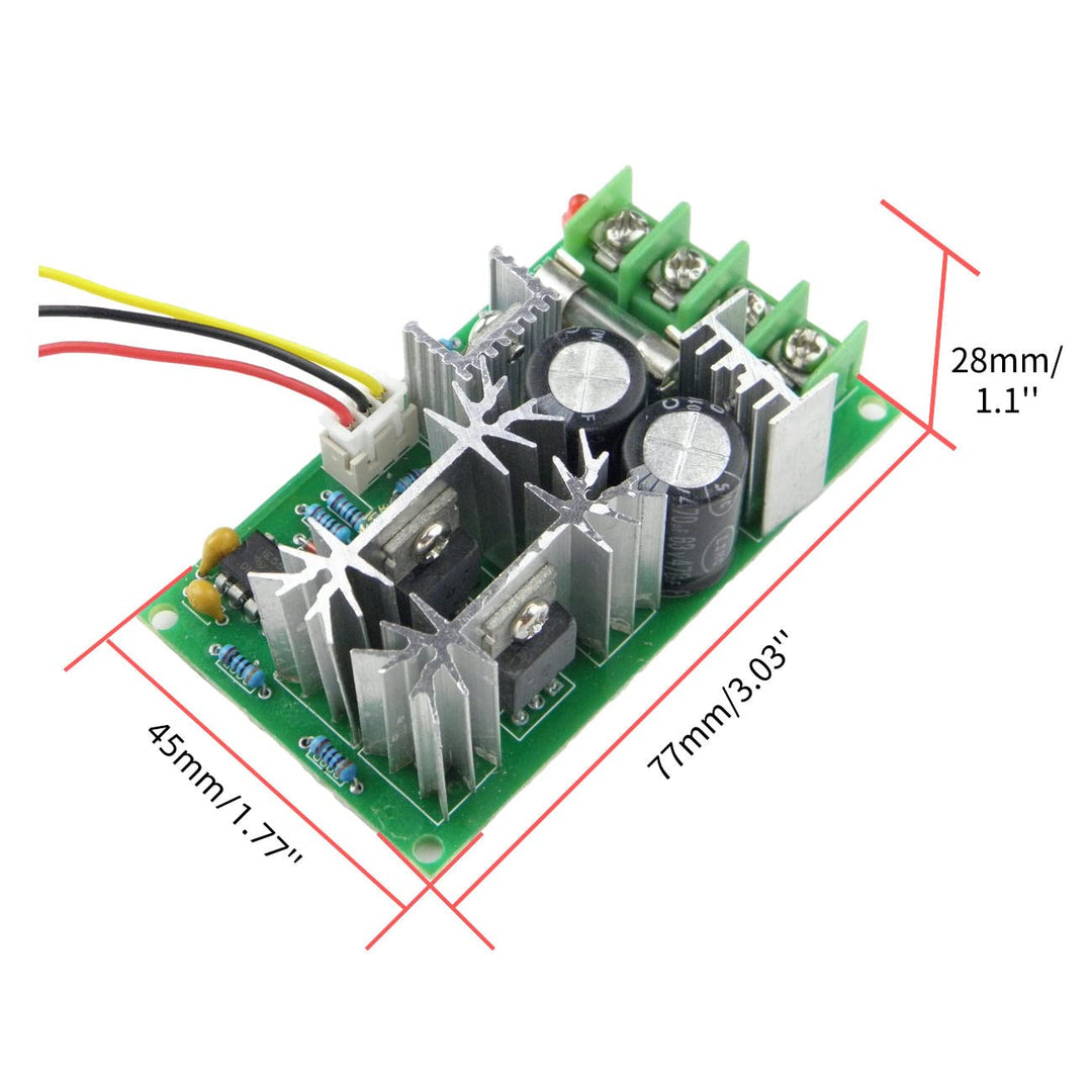 CHANCS Electric Power Tool Mikromotor 775 12V/24V 4500RPM 9000RPM DC Mini-Getriebemotor mit PWM für