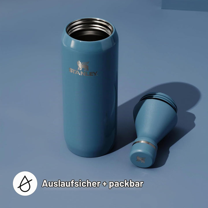STANLEY 1913 All Day Slim Trinkflasche 0.6L - Indigo Gloss Indigo Gloss 0.6L, Indigo Gloss 0.6L