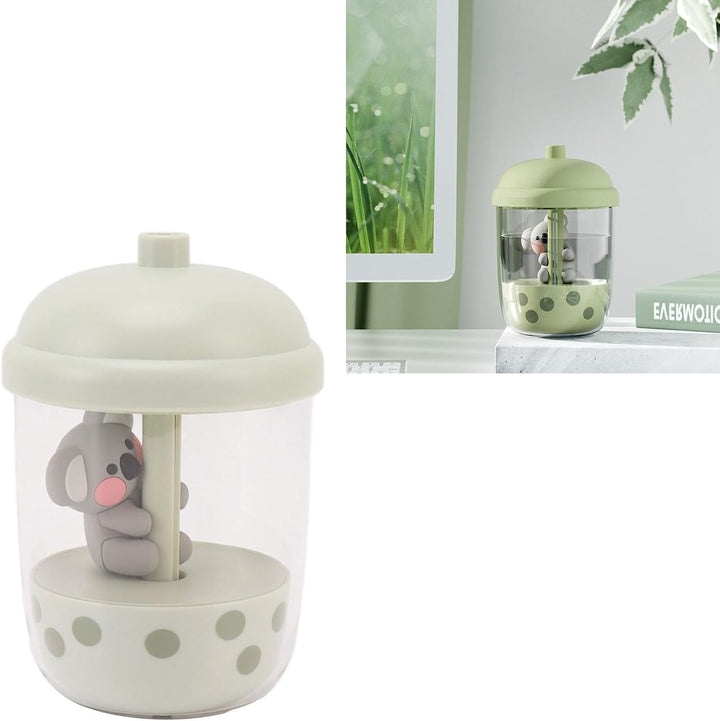 Jeanoko Koala-Tier-Luftbefeuchter, Tragbar, Kühler Nebel-Luftbefeuchter, USB-Desktop-Luftbefeuchter,