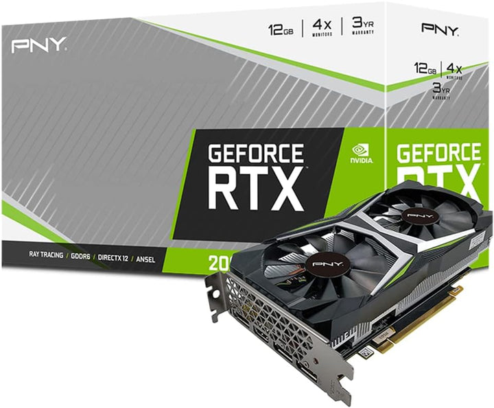 PNY GEFORCE RTX™ 2060 12GB XLR8 Gaming Uprising Epic-X RGB™ Dual Fan Edition RTX 2060 UPRISING Dual