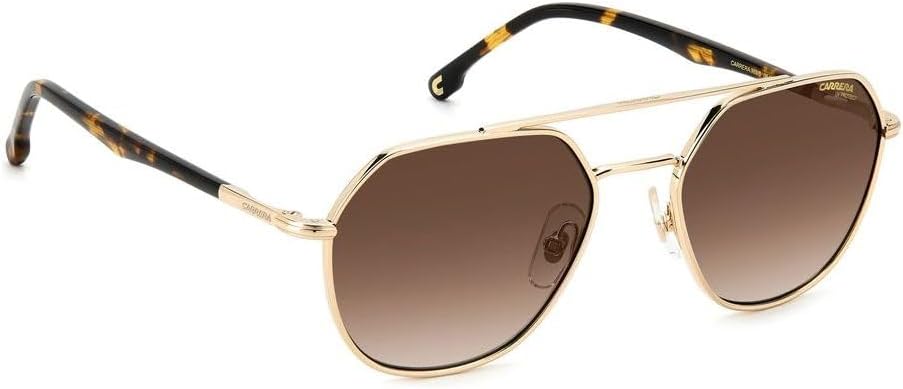 Carrera Unisex Sunglasses 53 06j/Ha Gold Havana, 53 06j/Ha Gold Havana
