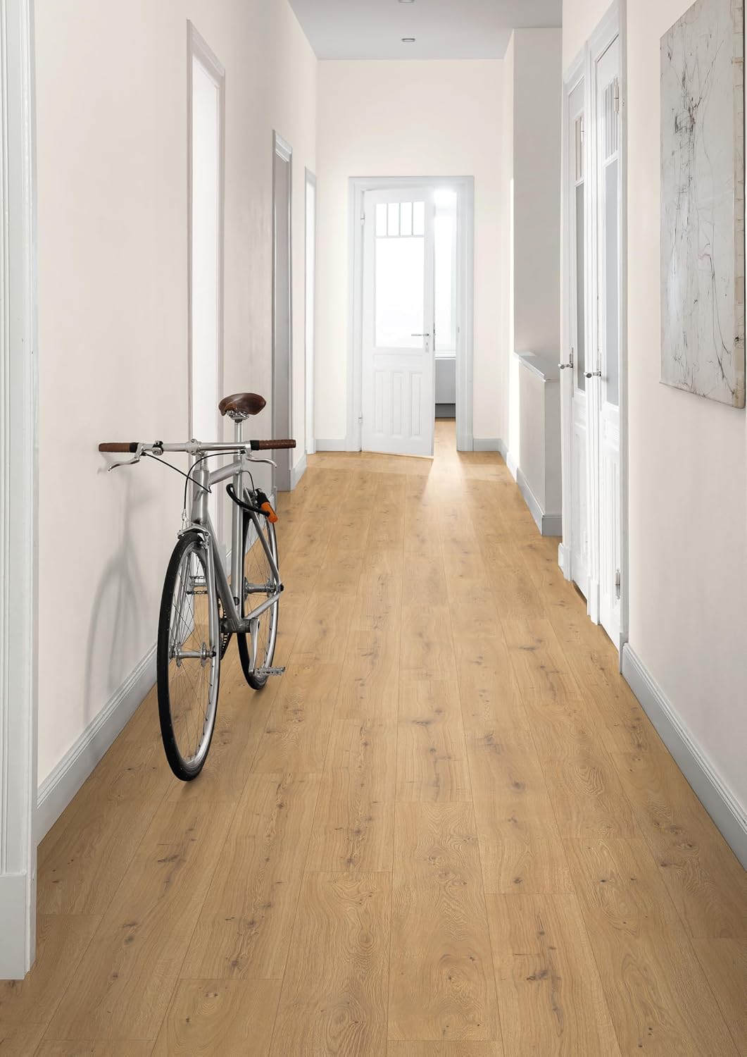 EGGER NatureSense Aqua Laminat EL2009 Predaia Eiche honig 1292x193x10mm (1,746m²), 1,746m² | Laminat