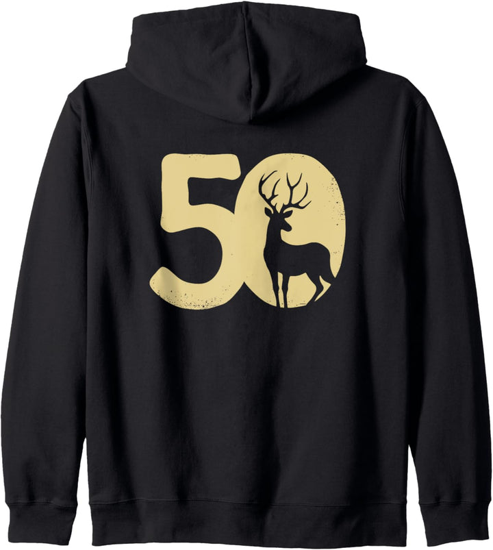Hirsch Jagd Tracht - 50 Kapuzenjacke