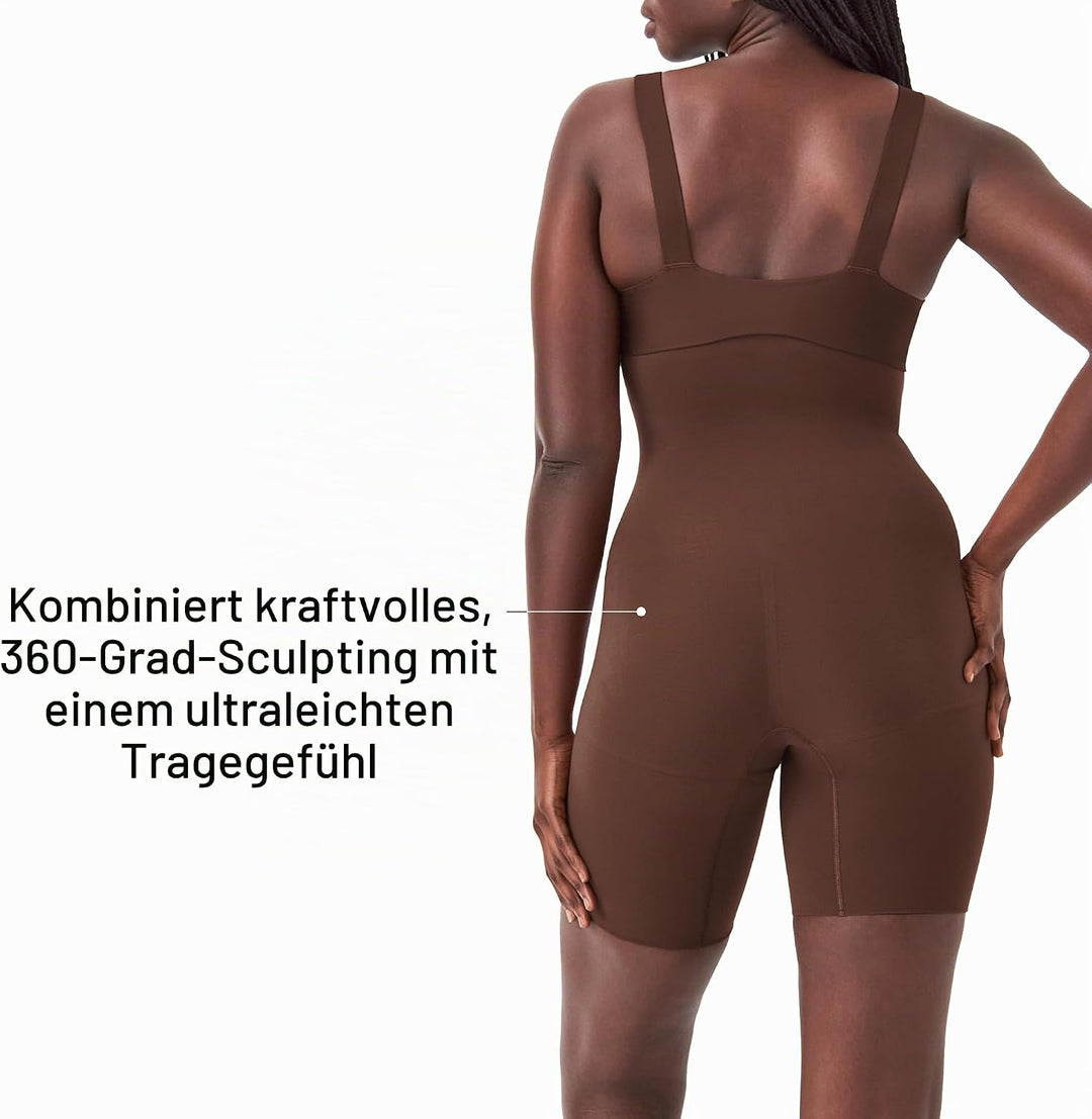 Spanx Damen Higher Power Short Waist Shapewear M Chestnut Brown, M Chestnut Brown
