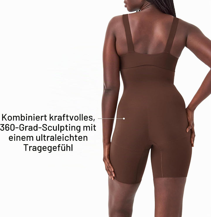 Spanx Damen Higher Power Short Waist Shapewear M Chestnut Brown, M Chestnut Brown