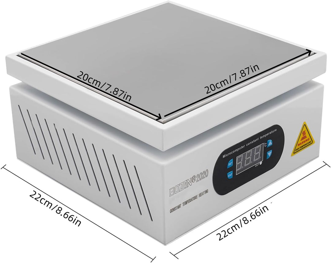 Lötstation Heizplatte 700W 110V LED Mikrocomputer elektrische Vorwärmung Rework Löten Vorwärmen Chip