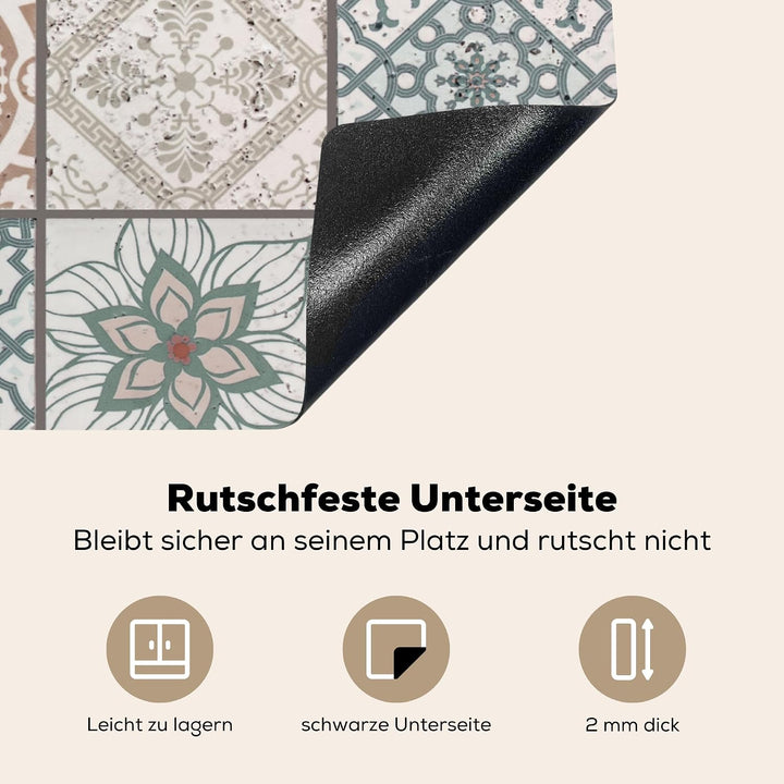 KitchenYeah© Herdabdeckplatte Einteilig Ceranfeld Abdeckplatte für Induktionsschutz Ceranfeldabdecku