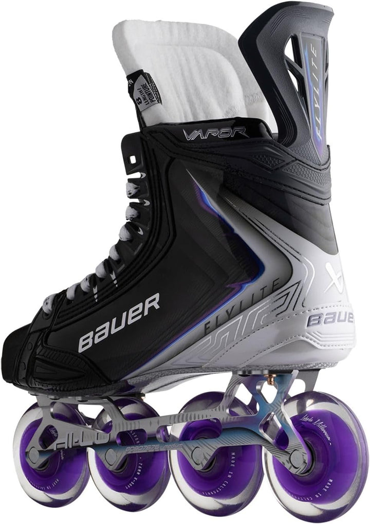 Bauer Vapor FLYLITE Senior Rollhockey Inline Schlittschuhe Fit 2 Schuhweite 8.0 = EU 43, Fit 2 Schuh