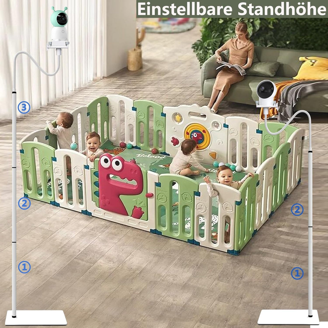 Derebir Babyphone Halterung für Philips Avent Babyphone SCD923/26,SCD843/26 Boden Multifunktionsstän