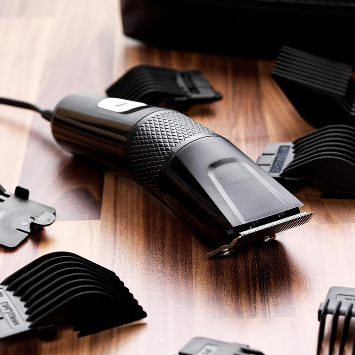 BaByliss Haarschneidemaschine Precision Power, Schnurgebundene Haarschneidemaschine für Männer, scha