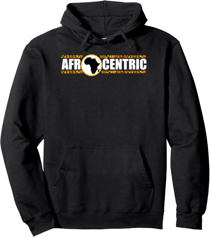 Oheneba: Afrocentric Africa Melanin Afro Black Pride Pullover Hoodie