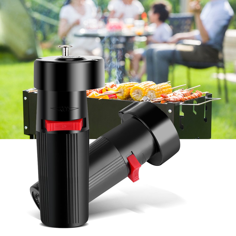 Omabeta Grillmotor Premium Metall ABS Hochwertiger Rotatormotor Gute Wärmeisolierung Grillmotor Batt