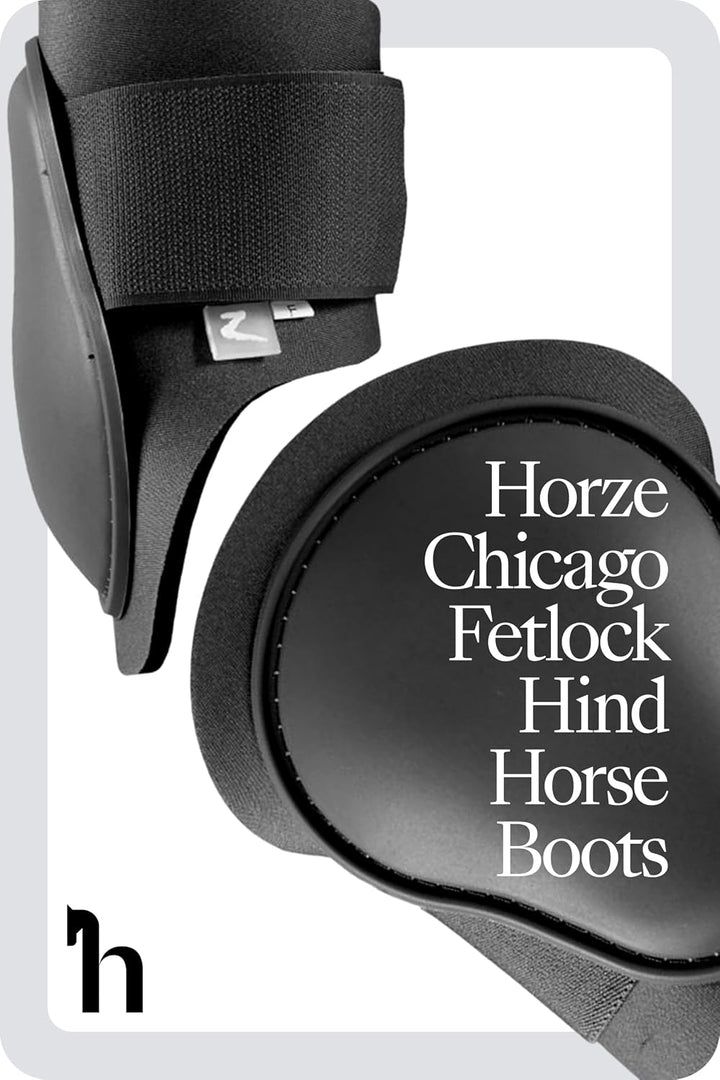 HORZE Chicago Streichkappen, Schwarz, P P Schwarz, P Schwarz