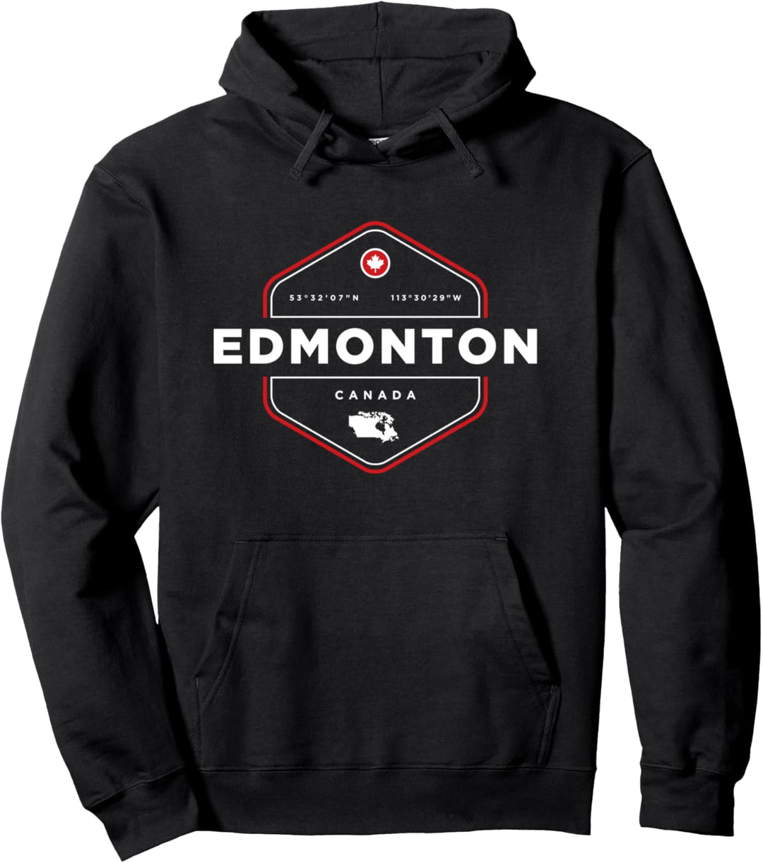 Edmonton Canada Pullover Hoodie