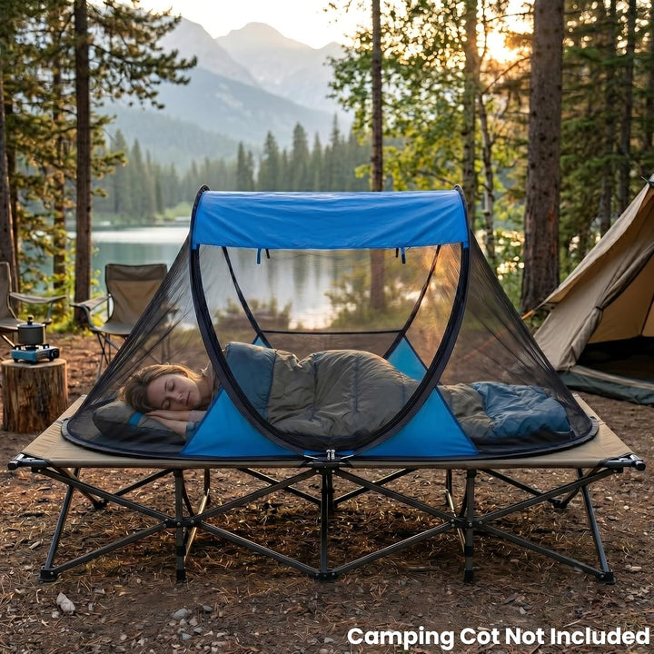 Pop-Up Moskitonetz-Zelt für Camping, Sofortiger 3-Fach-Aufbau