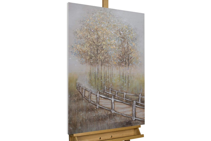 KunstLoft Leinwandbild | 100% HANDGEMALT | 60x90cm | Gemälde &